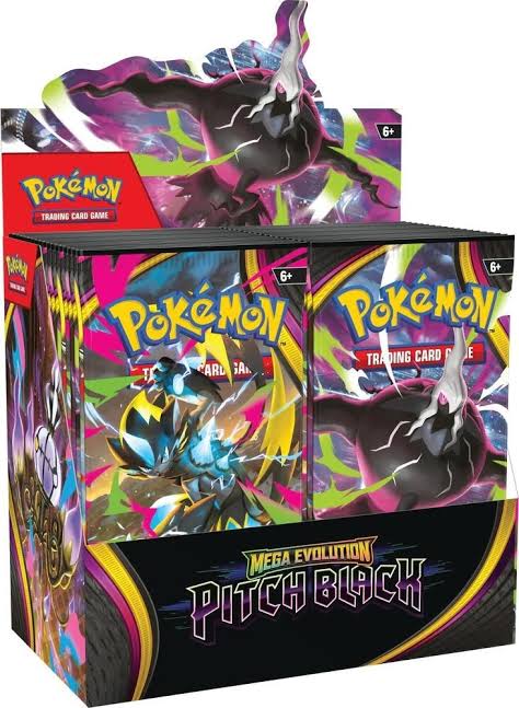 Pokemon TCG ME05 Pitch Black Boosters