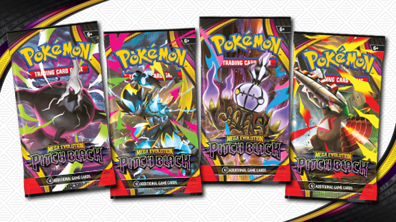 Pokemon TCG ME05 Pitch Black Boosters Pack